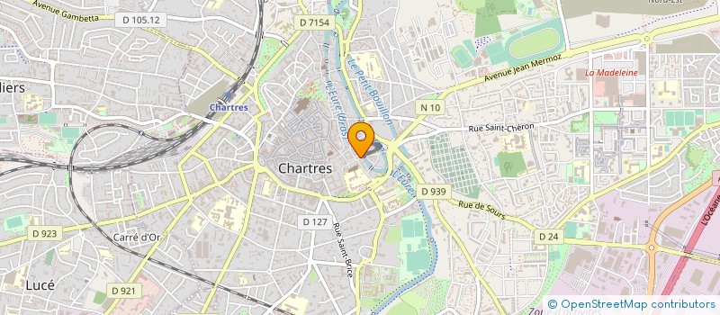 localisation de l'entreprise COPROPRIETE MESNIL TREBETEL à CHARTRES