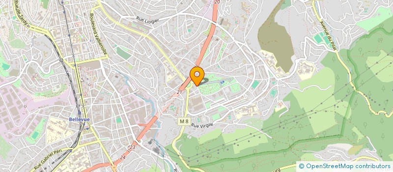 localisation de l'entreprise COPROPRIETE METARE  SAINT-ETIENNE