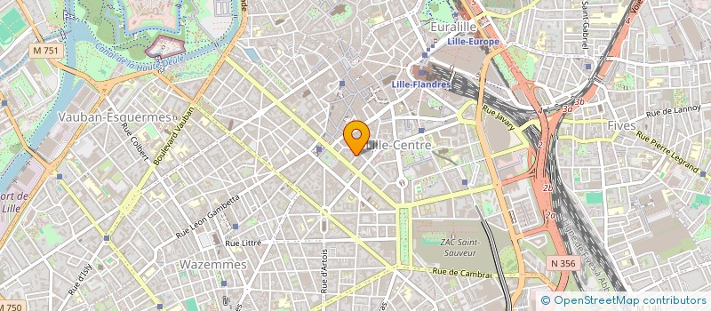 localisation de l'entreprise COPROPRIETE MONNOYER à LILLE