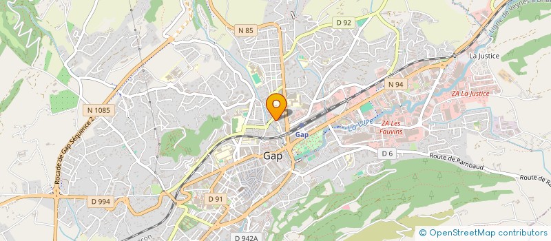 localisation de l'entreprise COPROPRIETE MOULIN DE VALBONNE  GAP