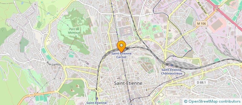 localisation de l'entreprise COPROPRIETE MR GUICHARD  SAINT-ETIENNE