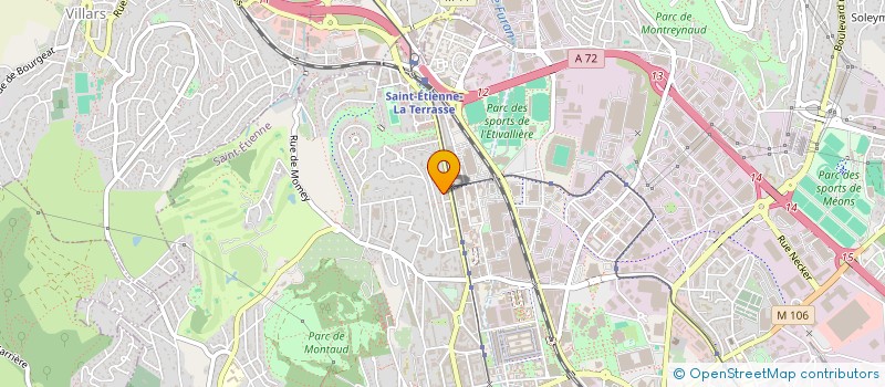 localisation de l'entreprise COPROPRIETE MUGUETS  SAINT-ETIENNE