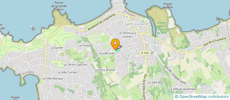 localisation de l'entreprise COPROPRIETE NAVIRE MARC 40 à SAINT-LUNAIRE