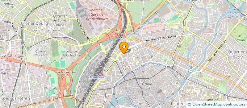 localisation de l'entreprise COPROPRIETE NEWTON à STRASBOURG