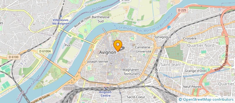 localisation de l'entreprise COPROPRIETE NO 4 PETITE SAUNERIE  AVIGNON