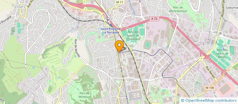 localisation de l'entreprise COPROPRIETE ODDE  SAINT-ETIENNE