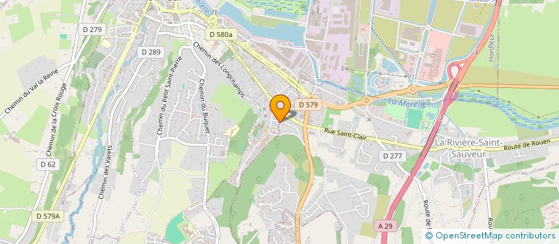 localisation de l'entreprise COPROPRIETE PARC DE LA SOURCE  HONFLEUR