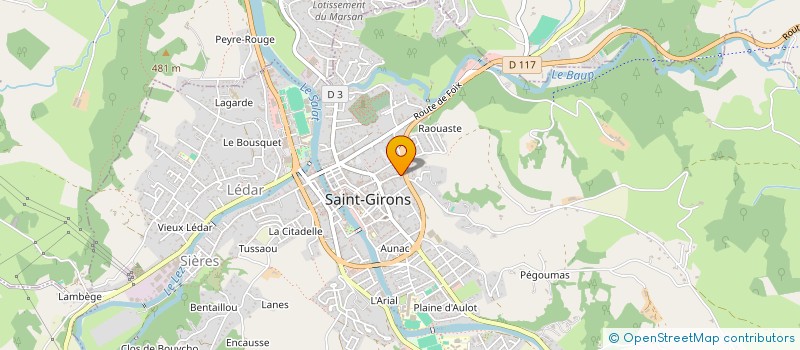 localisation de l'entreprise COPROPRIETE PAUL LAFFONT à SAINT-GIRONS