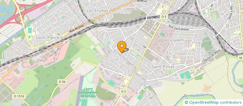 localisation de l'entreprise COPROPRIETE PAUL SIMMINGER  MONTIGNY-LES-METZ