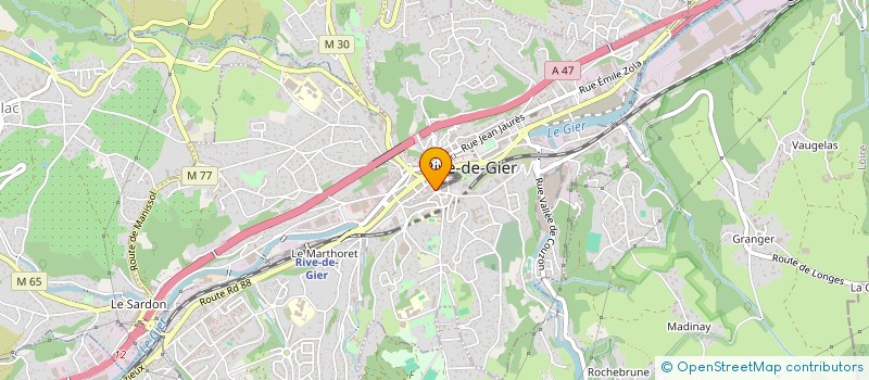 localisation de l'entreprise COPROPRIETE PERRIER GOIRAND  RIVE-DE-GIER