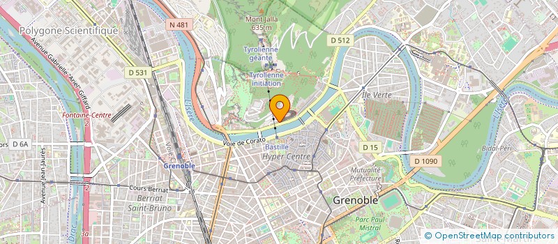 localisation de l'entreprise COPROPRIETE PERRIERE  GRENOBLE