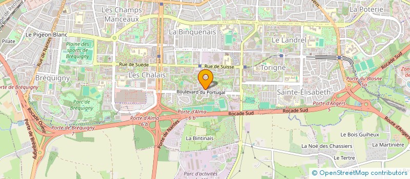 localisation de l'entreprise COPROPRIETE PG5 B  RENNES