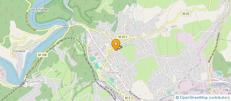 localisation de l'entreprise COPROPRIETE PLAT DU RIO  UNIEUX