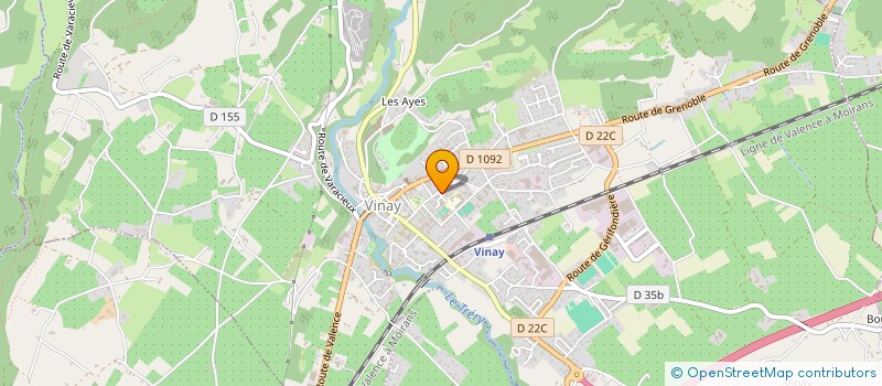 localisation de l'entreprise COPROPRIETE POMEROL II  VINAY