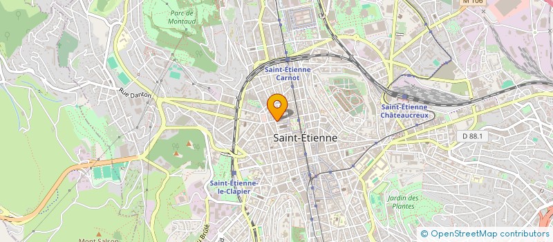 localisation de l'entreprise COPROPRIETE PRAIRE  SAINT-ETIENNE