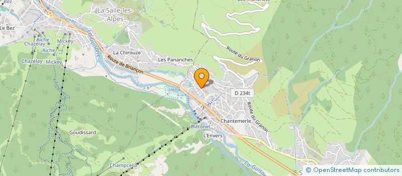 localisation de l'entreprise COPROPRIETE PRE DES JONQUILLES I  SAINT-CHAFFREY