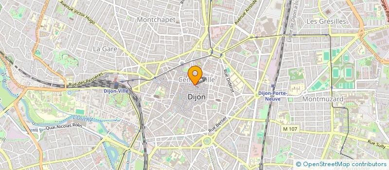 localisation de l'entreprise COPROPRIETE PREFECTURE N 3  DIJON