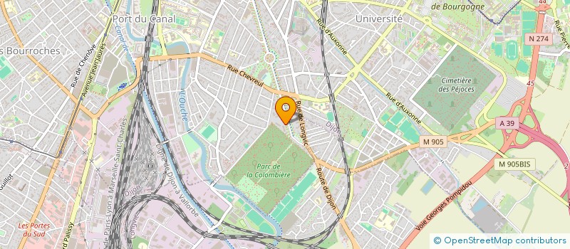 localisation de l'entreprise COPROPRIETE PRINCE DE CONDE B  DIJON