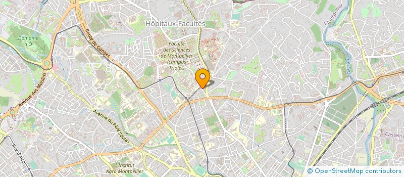localisation de l'entreprise COPROPRIETE PROBY TROIS RES D à MONTPELLIER