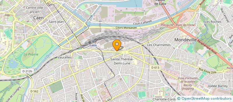 localisation de l'entreprise COPROPRIETE RANDLE à CAEN