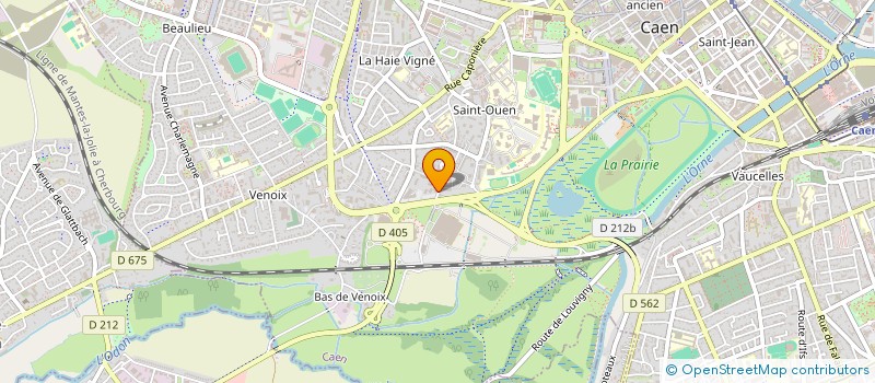 localisation de l'entreprise COPROPRIETE RES CHAMPS ELYSEES à CAEN