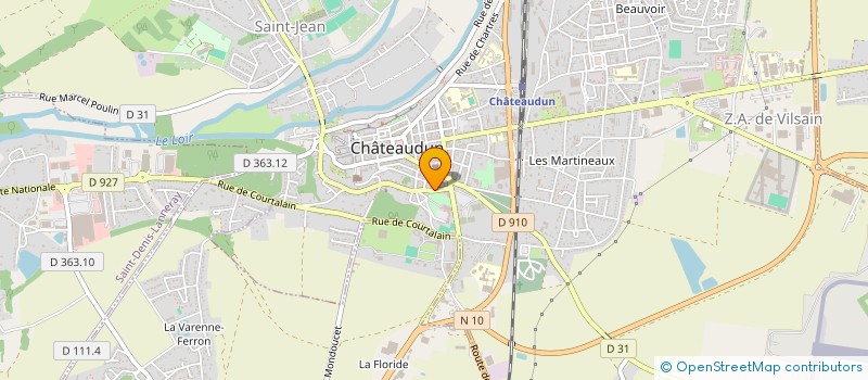 localisation de l'entreprise COPROPRIETE RES DU PARC à CHATEAUDUN