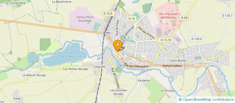 localisation de l'entreprise COPROPRIETE RES DU SQUARE à BROU