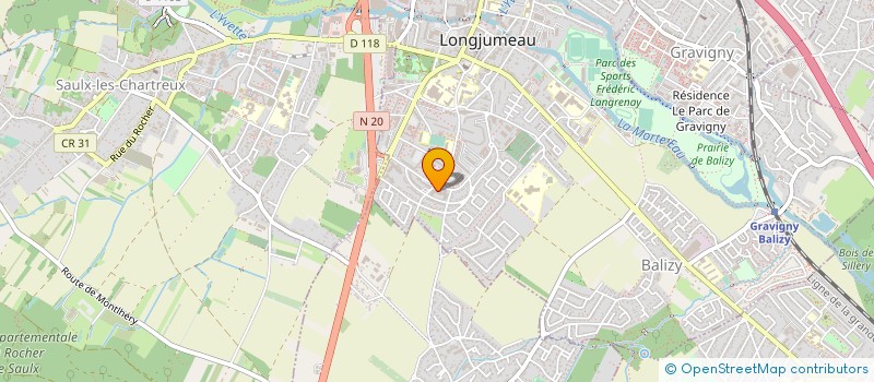 localisation de l'entreprise COPROPRIETE RES FONTANGES à LONGJUMEAU