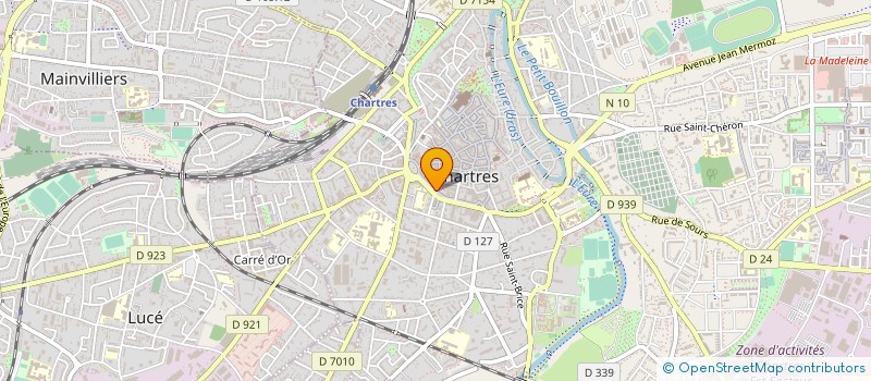 localisation de l'entreprise COPROPRIETE RES LE THEATRE à CHARTRES