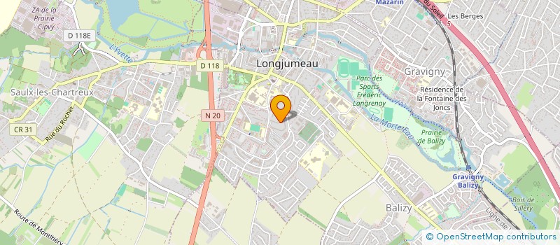 localisation de l'entreprise COPROPRIETE RES LES COTEAUX à LONGJUMEAU