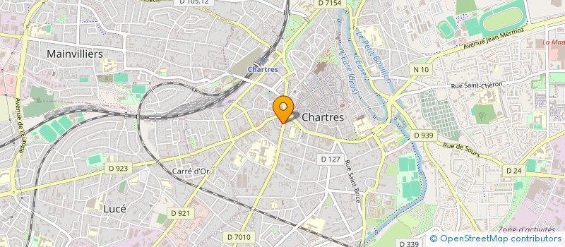 localisation de l'entreprise COPROPRIETE RES LES MARAIS à CHARTRES
