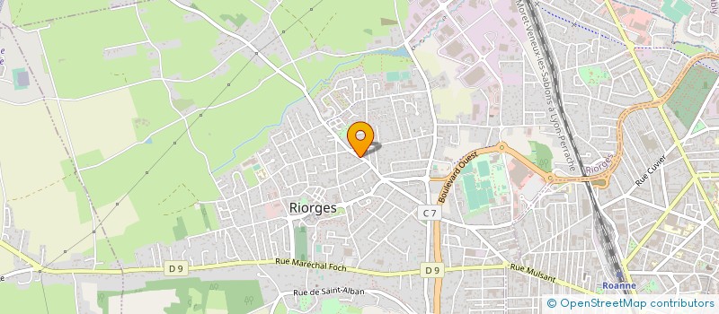 localisation de l'entreprise COPROPRIETE RES LES PRIMEVERES à RIORGES