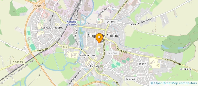 localisation de l'entreprise COPROPRIETE RES PROMENADES à NOGENT-LE-ROTROU