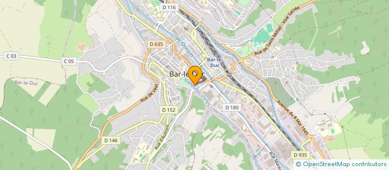 localisation de l'entreprise COPROPRIETE RESID. DU PARC à BAR-LE-DUC