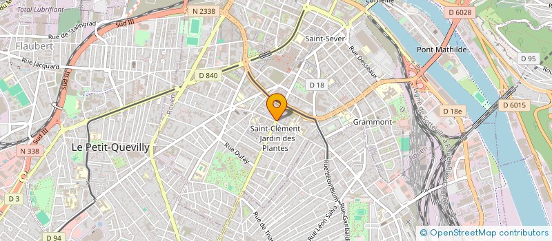 localisation de l'entreprise COPROPRIETE RESIDENCE 1902 à ROUEN