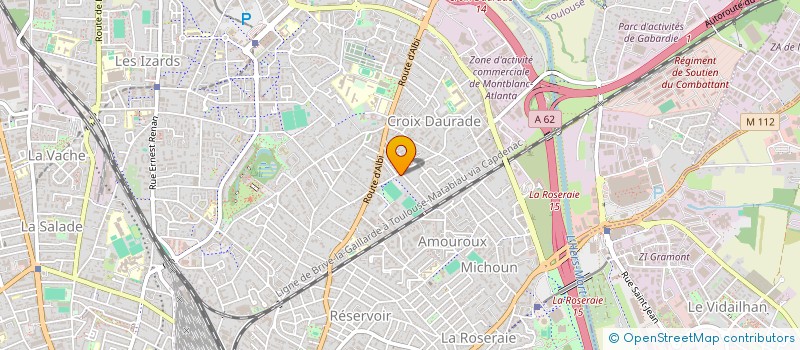 localisation de l'entreprise COPROPRIETE RESIDENCE 24 R D'AVRANCHES à TOULOUSE