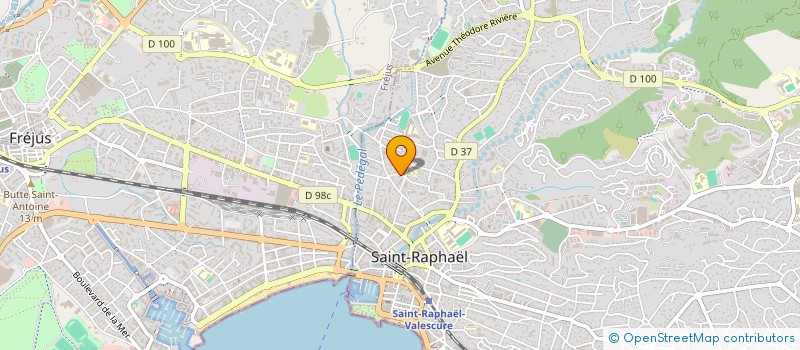 localisation de l'entreprise COPROPRIETE RESIDENCE AMANDINE à SAINT-RAPHAEL