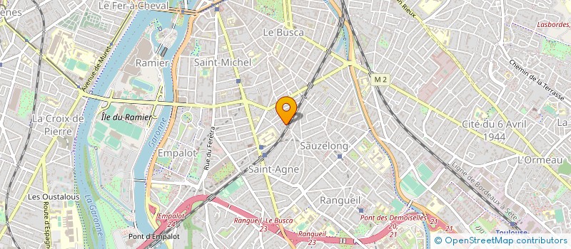 localisation de l'entreprise COPROPRIETE RESIDENCE COLBERT 1  TOULOUSE