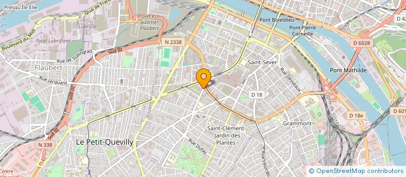 localisation de l'entreprise COPROPRIETE RESIDENCE DENIS PAPIN à ROUEN