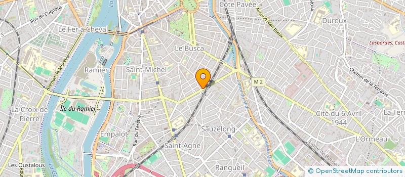 localisation de l'entreprise COPROPRIETE RESIDENCE DESCARTES à TOULOUSE