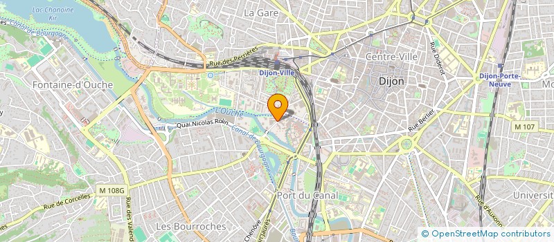 localisation de l'entreprise COPROPRIETE RESIDENCE EIFFEL à DIJON