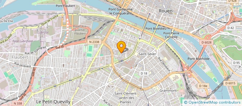 localisation de l'entreprise COPROPRIETE RESIDENCE LE CAMAIEU à ROUEN