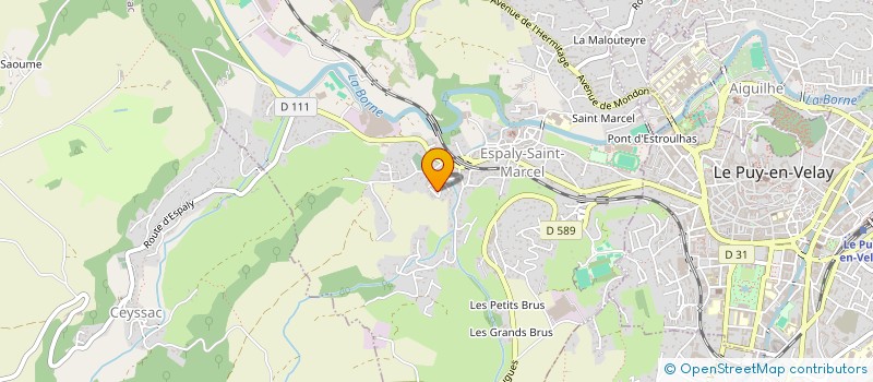 localisation de l'entreprise COPROPRIETE RESIDENCE LES ALOUETTES  LE PUY-EN-VELAY