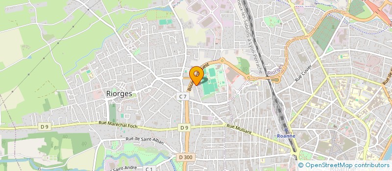 localisation de l'entreprise COPROPRIETE RESIDENCE LES IRIS à RIORGES