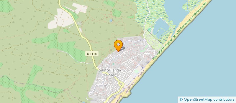 localisation de l'entreprise COPROPRIETE RESIDENCE LES NAUTILES  FLEURY