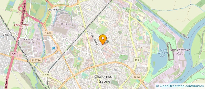 localisation de l'entreprise COPROPRIETE RESIDENCE LIEUTENANT ANDRE  CHALON-SUR-SAONE