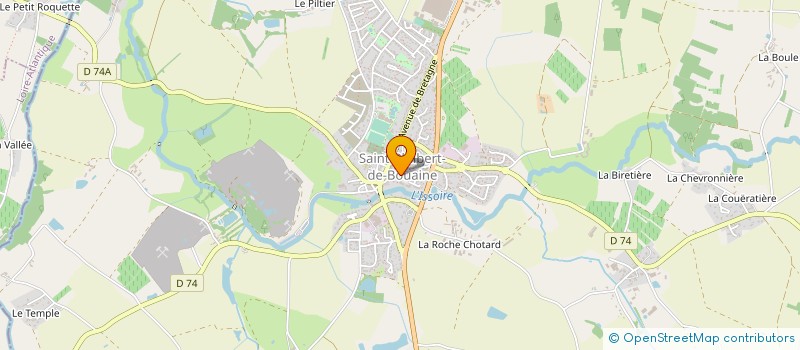 localisation de l'entreprise COPROPRIETE RESIDENCE PARC DE MELUSINE  SAINT-PHILBERT-DE-BOUAINE