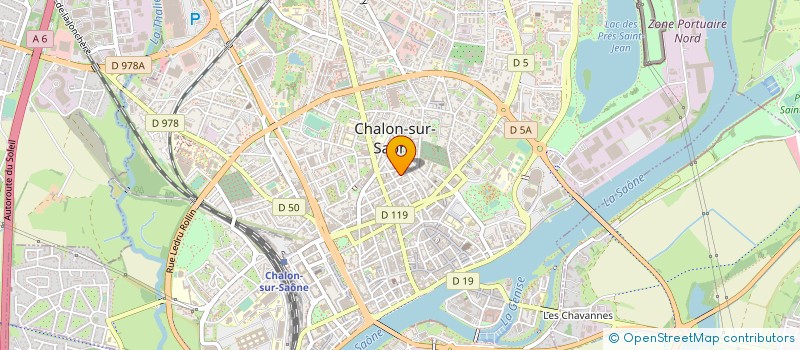 localisation de l'entreprise COPROPRIETE RESIDENCE SAINT ALEXANDRE  CHALON-SUR-SAONE