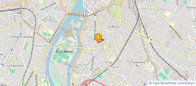 localisation de l'entreprise COPROPRIETE RESIDENCE ST LEON à TOULOUSE