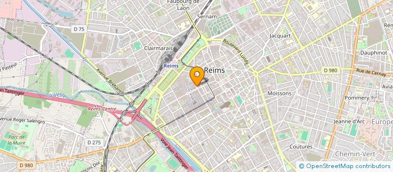 localisation de l'entreprise COPROPRIETE RESIDENCE TALLEYRAND à REIMS